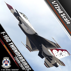 1/72 F-16C 썬더버드 미공군 곡예 비행단  f16 전투기 [12429]