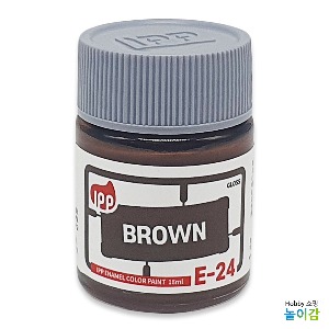 IPP 에나멜도료 E-24 브라운 유광/ 에나멜 브라운칼라