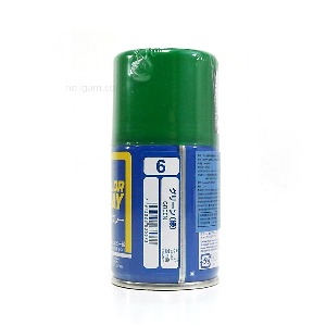 Mr.color 스프레이 S-6 GREEN (광택) / 락카 그린 녹색